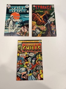 Vintage DC & Marvel Horror Comics Mixed Group - 3 Issues