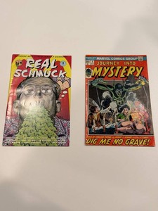 Real Schmuck & Marvel Journey Into Mystery Mixed Comic Lot