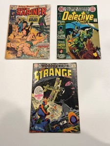 Vintage Marvel & DC Superhero Comics (Lot of 3)