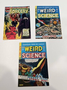 Weird Science & Chilling Adventures in Sorcery Comics (Lot of 3)