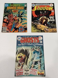 Vintage DC Horror Comic Book Assortment - 3 Issues