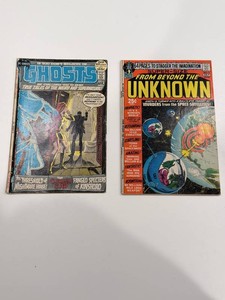 Vintage DC Ghosts & From Beyond the Unknown Comic Books (Lot of 2)