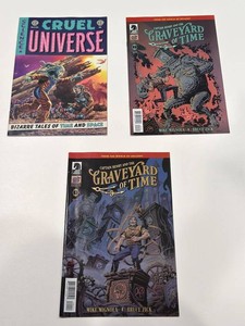 EC & Dark Horse Comics Mixed Lot of 3 - Cruel Universe, Graveyard & Entropy