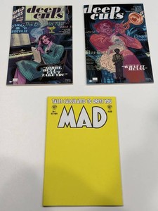 Deep Cuts Issues 1 & 2 and MAD No. 1 Comic Books (Lot of 3)