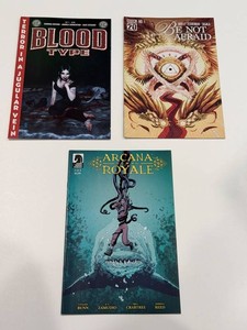 EC Blood Type, Be Not Afraid & Arcana Royale Comics (Lot of 3)