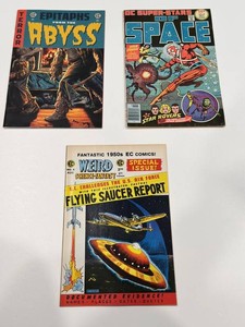 EC & DC Horror and Science Fiction Comics (Lot of 3)