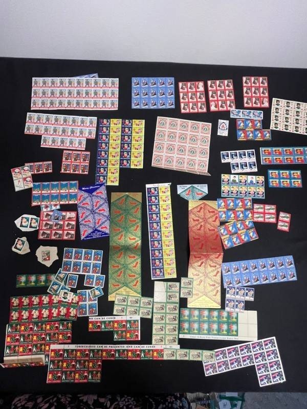 Vintage Christmas Seals & Charity Stamps - 1932-1955 Mixed Lot