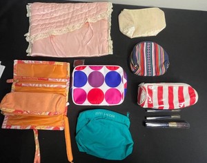 VTG Cosmetic Bags & Travel Accessories Mixed Lot - Estee Lauder