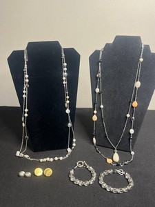 Costume Jewelry - WHBM Necklaces, Bracelets & Earrings Mixed Lot