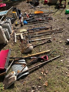 Assortment of hand tools