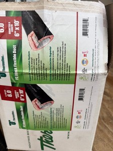 Flexible duct insulation