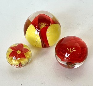 Group of Art Glass Paperweights #9