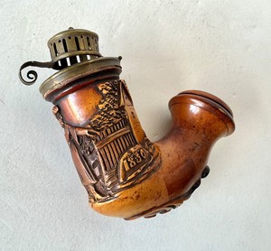 Antique Meerschaum Pipe Dated 1830