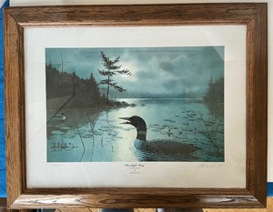 Les Kouba Loon Print  Michael Sieve Deer Hunting Print