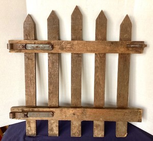 Antique Arts & Crafts Oak Gate