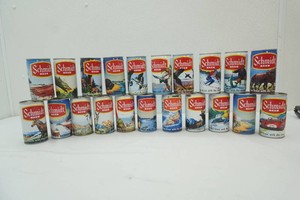 21 vintage Schmidt beer cans