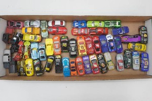 50 Die Cast toy cars, Matchbox, Hot wheels and others