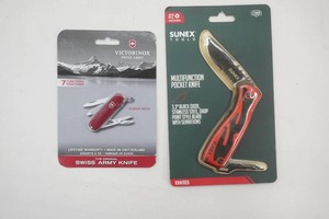 NIP Sunex Multi Function Pocket Knife, Victorinox Swiss Army Knife