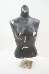 Fiberglass bust and base 28