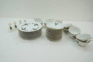 hand painted Lefton Christmas China