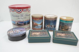 group of Terry Redlin collector tins
