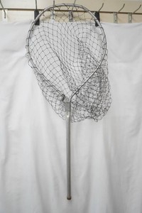 17 wide dip net with aluminum handle