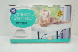 Whisker City Window Perch  up to 25# cat, 13.5 x 23.6