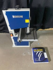 RIKON 10-305 10in Band Saw With Olson Blades & Manual