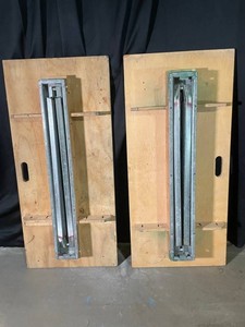 Custom-Built Wooden Sawhorses - Pair
