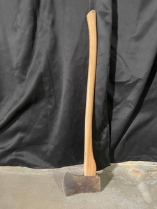 Axe With Wood Handle