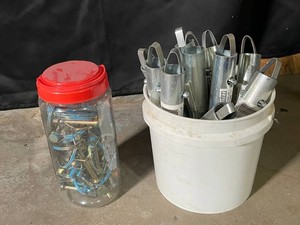Metaltech Coupling Pins & Assorted Hitch Hardware Mixed Lot