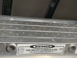 Werner Task-Master Aluminum Plank Model 2316 - 500 Lb. Rated Load