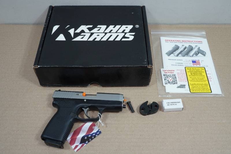NEW Kahr Arms CW9 9mm Semi-Auto Pistol - Two-Tone Finish