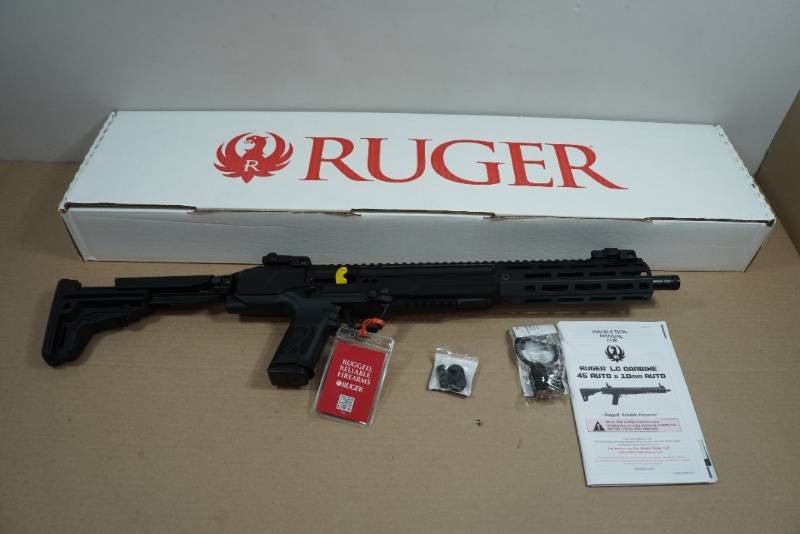 NEW Ruger LC Carbine .45 ACP Semi-Auto Rifle - 16 Fluted, Threaded Barrel