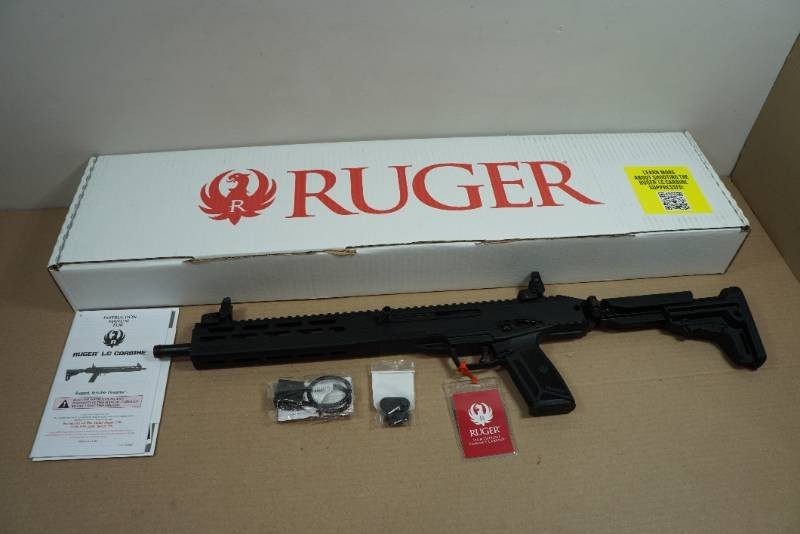 NEW Ruger LC Carbine 5.7 x 28mm Semi-Auto Rifle - 16 Fluted, Threaded Barrel