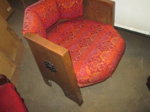 Antique upholstered chair