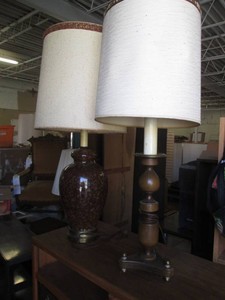 2 Vintage lamps
