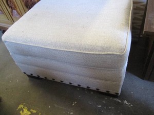 Upholstered foot stool