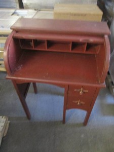 Miniature roll top desk 1 feet wide
