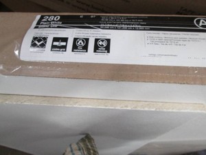 4 Packs of 8 2x4 foot Armstrong plain white ceiling tiles