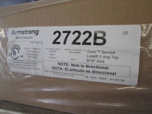 2 10 Packs of 2x4 foot Armstrong white ceiling tiles with a center indent