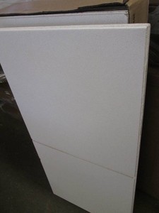 2 10 Packs of 2x4 foot Armstrong white ceiling tiles with a center indent