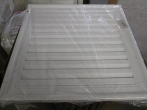Plastic solid cover 2 x 2 feet