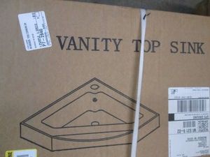 Vanity top sink