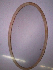 24 x 36  Oval mirror