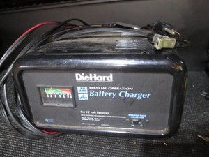 Die Hard manual operation 12v Battery charger