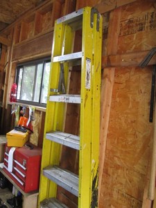 6ft fiberglass Keller ladder
