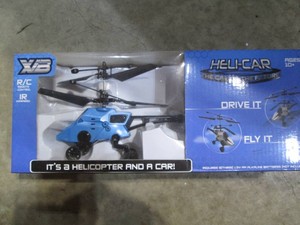XB remote control heli-car in original box
