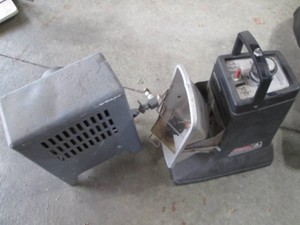 Propane and gas fish house heaters