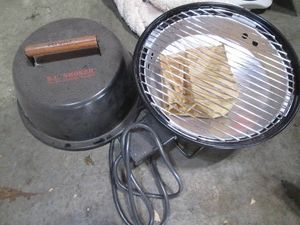 K.C. Electric outdoor smoker